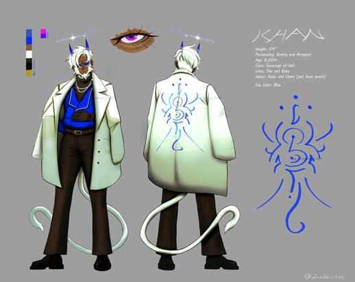 Model sheet w/ 2 angles